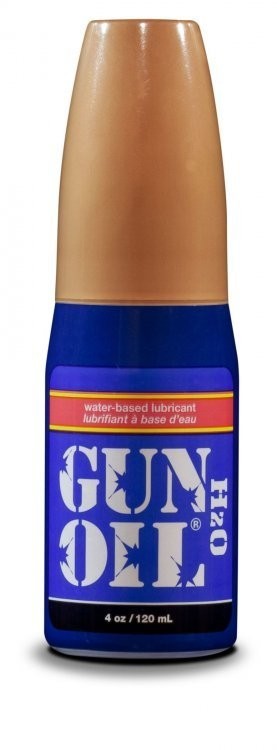 Gun Oil H2O Water Based Lube- 4oz (120ml)